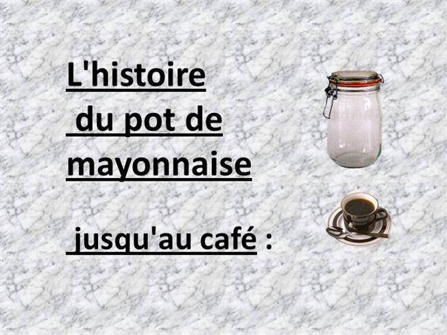 pot de mayonnaise