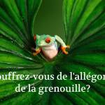 allégorie de la grenouille