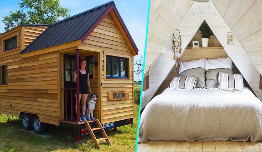 Elle crée une tiny-house française et démontre que rien n’est impossible !