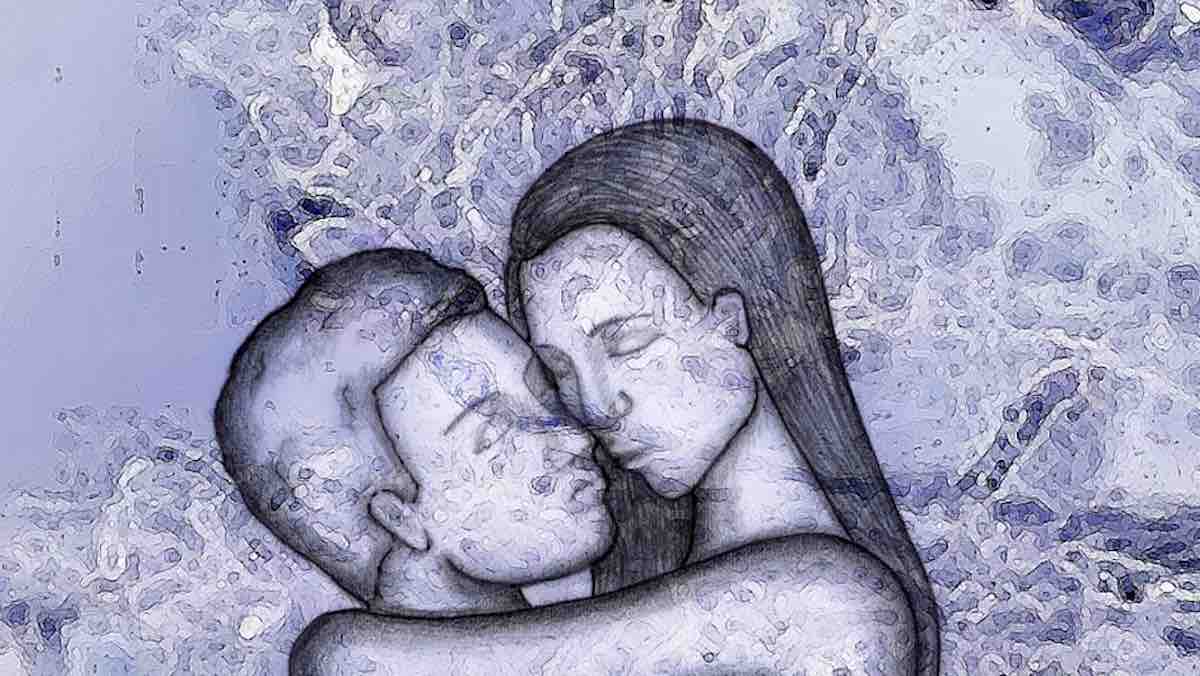 La légende du fil rouge le petit doigt de chacun est attaché à une ficelle rouge invisible La légende du fil rouge le petit doigt de chacun est attaché à une ficelle rouge invisible